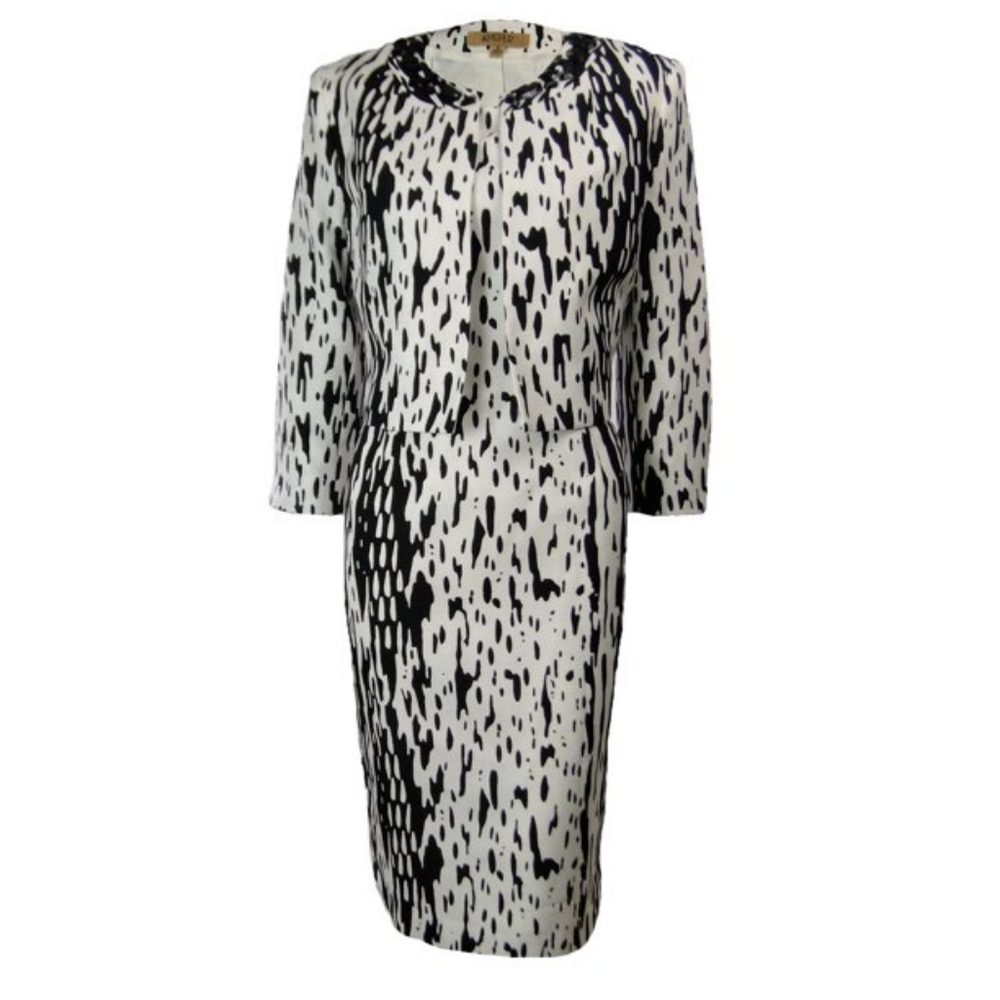 NWT Kasper Rose Gardens Dress & Jacket Set